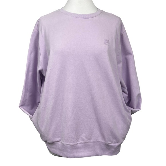 FILA Ladies Plus Size French Terry Long Sleeve Crewneck Pullover Sweatshirt XXL - Picture 3 of 9
